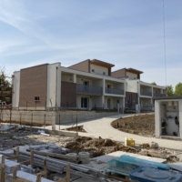 Nuova costruzione di palazzine residenziali